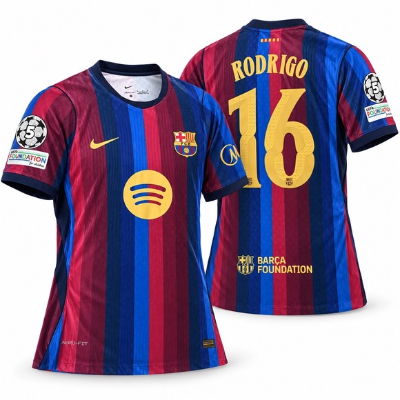 Nike Other - FC Barcelona Rodrigo #16 Nike jersey with Champions League - XL